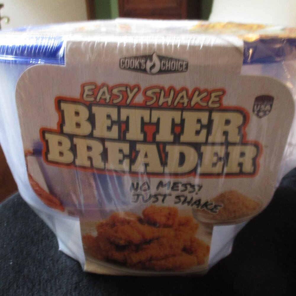 Cook's Choice Easy Shake Better Breader Made in USA NEW